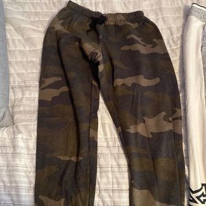 Two pairs of pink sweat pants (joggers)